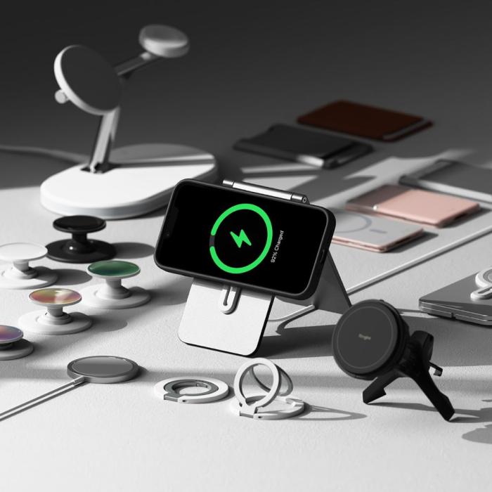 Bild 6, Ringke Ringke iPhone 17e / 16e Skal MagSafe Silikon Svart