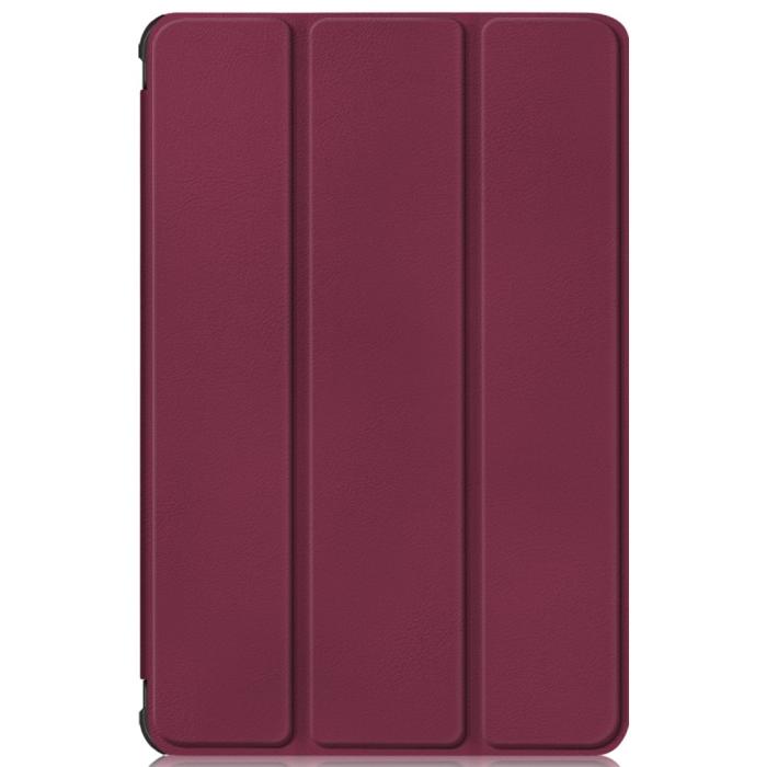 Bild 2,  Samsung Galaxy Tab A8 10.5 (2021) Fodral Premium Tri-Fold Vinröd