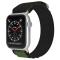 ColorPop Apple Watch 38/40/41/42 mm Armband Alpine Pro Loop Svart/Grön