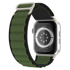 ColorPop Apple Watch 38/40/41/42 mm Armband Alpine Pro Loop Svart/Gr&ouml;n