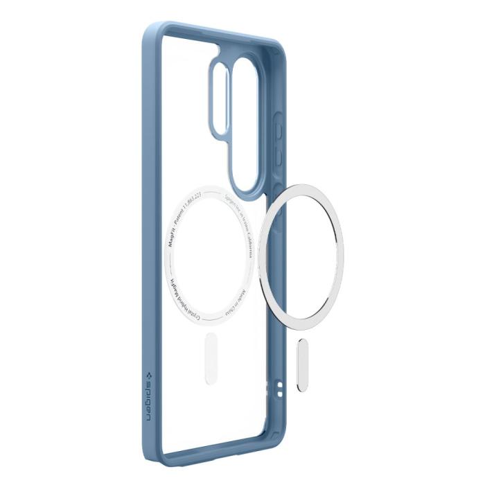 Bild 5, Spigen Spigen Galaxy S26 Ultra Skal MagSafe Ultra Hybrid Light Blue
