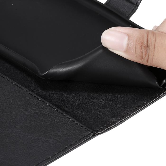 Bild 6,  Samsung Galaxy S23 Ultra Fodral Solid Läder Svart