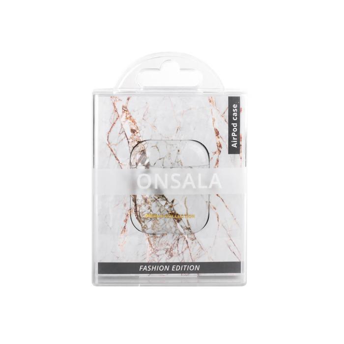 Bild 2, Onsala ONSALA AirPods Fodral White Rhino Marble