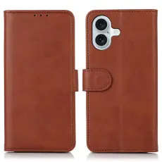  iPhone 17 Fodral L&auml;der Brun
