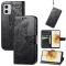  Motorola Moto G73 5G Fodral Butterfly Svart