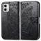  Motorola Moto G73 5G Fodral Butterfly Svart