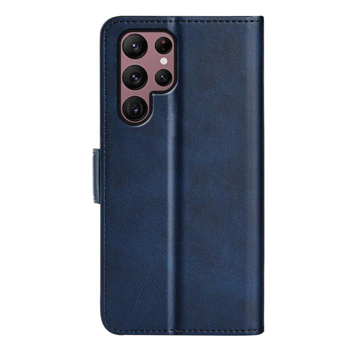 Bild 6,  Samsung Galaxy S23 Ultra Fodral Magnetisk Stängning Blå
