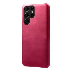  Samsung Galaxy S23 Ultra Skal L&auml;der Belagt Rosa
