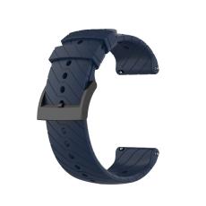  Silikon Armband (24mm) M&ouml;rk Bl&aring;