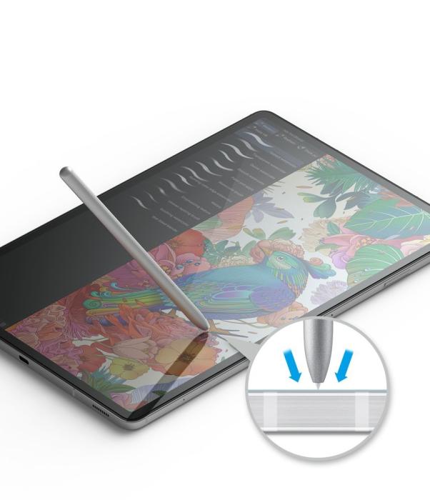 Bild 3, Ringke Ringke Samsung Galaxy Tab S10 Plus/S9 Plus/S8 Plus/S7 Plus/S7 FE Skärmskydd