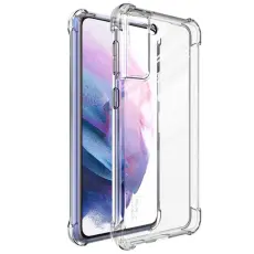 IMAK Samsung Galaxy S21 Plus - IMAK Shockproof TPU Skal + Sk&auml;rmskydd