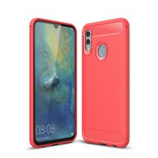  Huawei P Smart (2019) - Brushed TPU Skal - R&ouml;d