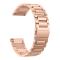  Lyxigt Metallarmband Fitbit Versa/Versa 2 - Roséguld