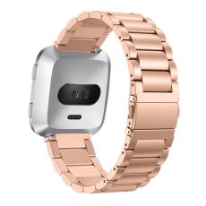 Lyxigt Metallarmband Fitbit Versa/Versa 2 - Ros&eacute;guld