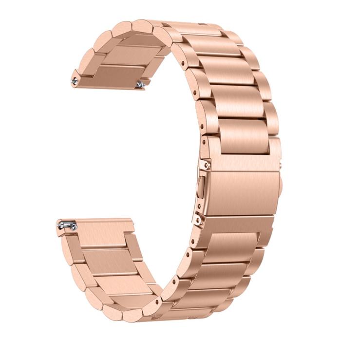 Bild 3,  Lyxigt Metallarmband Fitbit Versa/Versa 2 - Roséguld