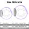 ColorPop Silikon Armband Butterfly Apple Watch 42/44/45/46/49 mm (M/L) Lila