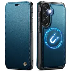 CASEME CASEME Samsung Galaxy A18/A17/A16/A26 Skal RFID Pl&aring;nbok Bl&aring;