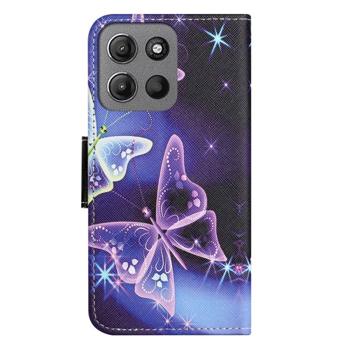 Bild 5,  Motorola Moto G86 Power/G86 5G Fodral Läder Fjärilar
