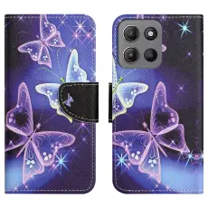  Motorola Moto G86 Power/G86 5G Fodral L&auml;der Fj&auml;rilar