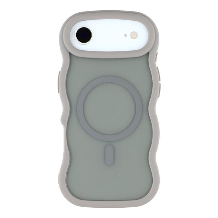 Bild 3,  iPhone Air Skal MagSafe Wavy Matt Grå