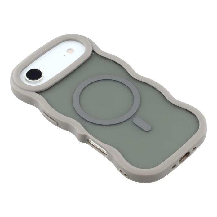 Bild 4,  iPhone Air Skal MagSafe Wavy Matt Grå