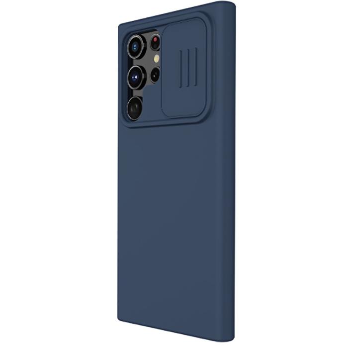 Bild 4, NILLKIN NILLKIN Samsung Galaxy S22 Ultra Skal CamShield Liquid Blå