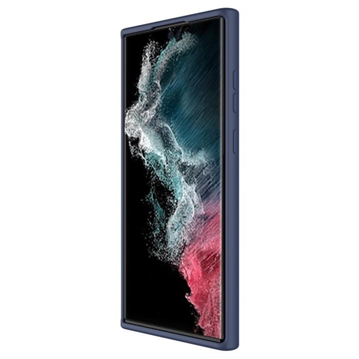 Bild 5, NILLKIN NILLKIN Samsung Galaxy S22 Ultra Skal CamShield Liquid Blå