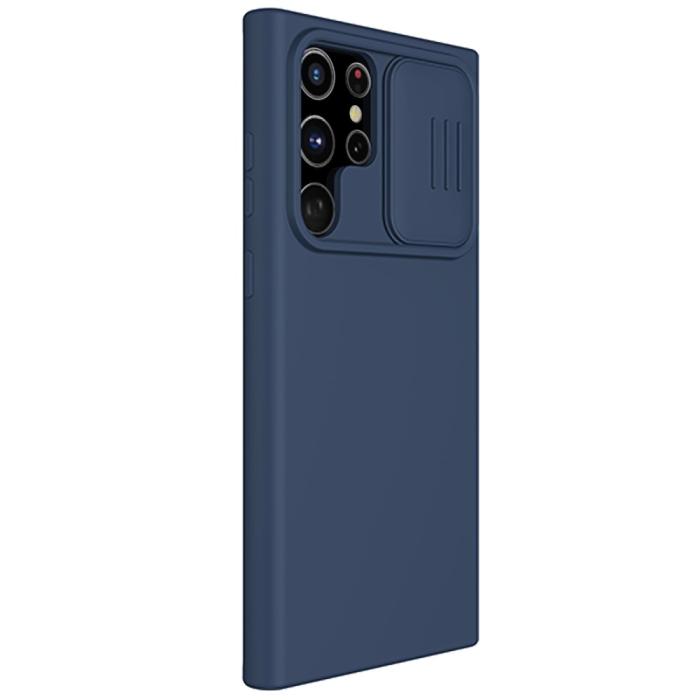 Bild 6, NILLKIN NILLKIN Samsung Galaxy S22 Ultra Skal CamShield Liquid Blå