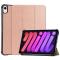  iPad Mini 2024/2021 Fodral Smart Tri-Fold Roséguld