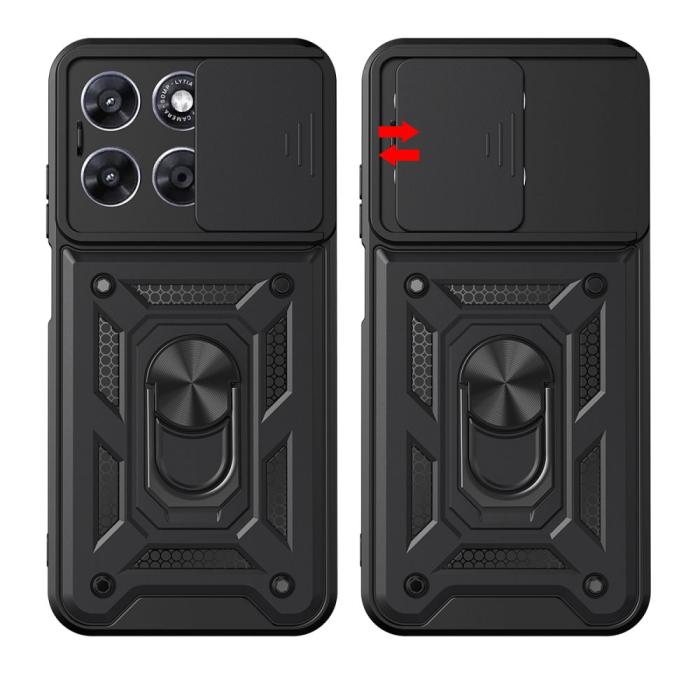 Bild 3, Tech-Protect Tech-Protect Motorola Moto G67/G77 Skal CamShield Pro Svart