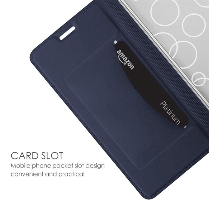 Bild 4,  OnePlus Nord 5 5G Fodral Flip Läder Blå