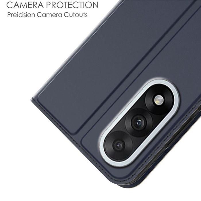 Bild 5,  OnePlus Nord 5 5G Fodral Flip Läder Blå