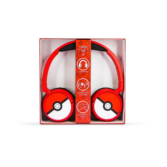 Bild 2, OTL Pokemon Hörlur On-Ear Junior Trådlös 85dB/95dB