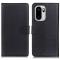  OnePlus 15R Fodral Litchi Läder Svart