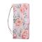  iPhone 17 Pro Fodral RFID Läder Rosa Blommor