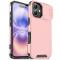  iPhone 17 Skal Hybrid Armor CamCover Rosa
