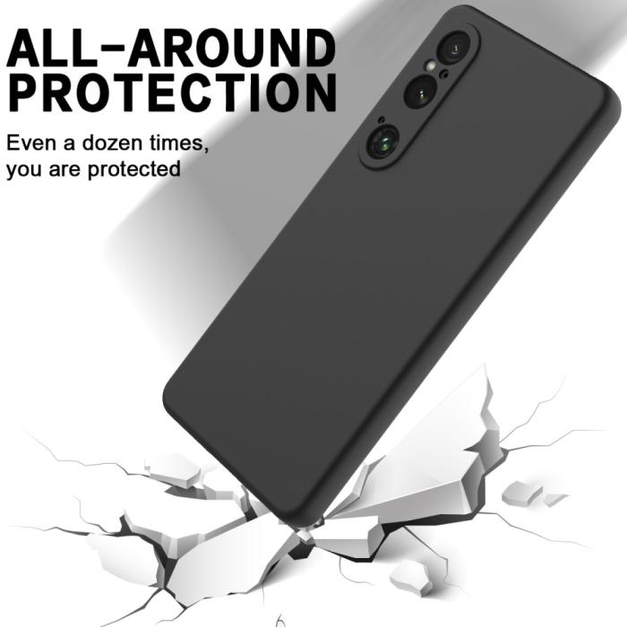 Bild 5,  Sony Xperia 1 VI Silikon Skal Svart