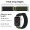 ColorPop Apple Watch 38/40/41/42 mm Armband Alpine Pro Loop Svart/Grön