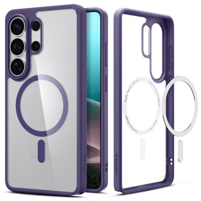 Bild 2, Spigen Spigen Galaxy S26 Ultra Skal MagSafe Ultra Hybrid Deep Purple