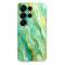  Samsung Galaxy S26 Ultra Skal Marmor TPU Grön