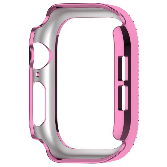 Bild 3,  Apple Watch 10 46 mm Skal Rhinestone Rosa