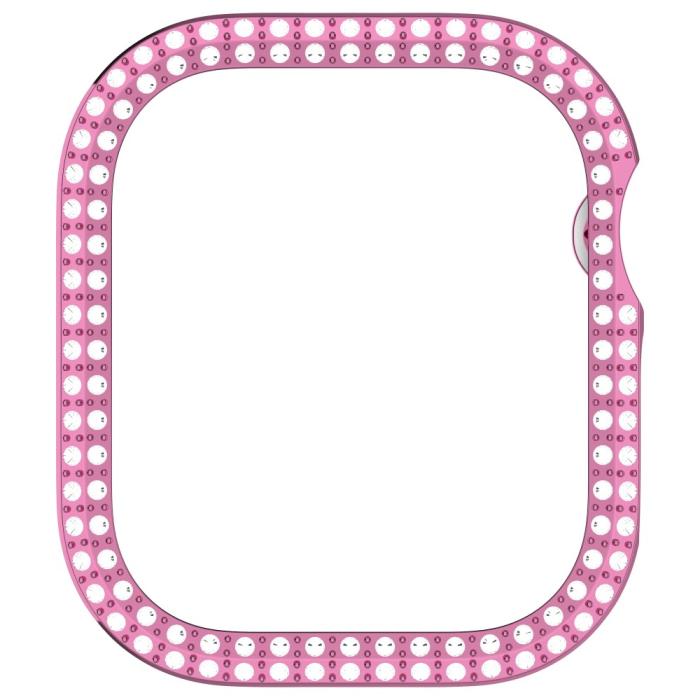 Bild 4,  Apple Watch 10 46 mm Skal Rhinestone Rosa
