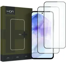 HOFI HOFI Galaxy A35 5G/A55 5G 2-PACK Sk&auml;rmskydd Pro+ Helt&auml;ckande