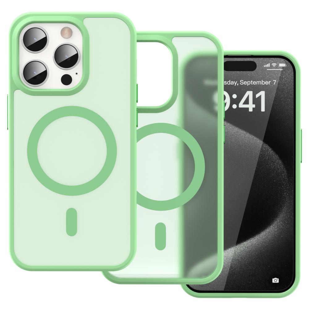 ColorPop ColorPop iPhone 15 Pro Skal CH MagSafe Matt Ljus Grön