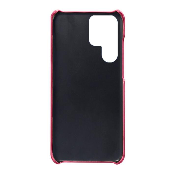Bild 4,  Samsung Galaxy S23 Ultra Skal Läder Belagt Rosa