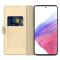  Samsung Galaxy A25 5G Fodral Slim Läder Guld