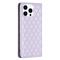 BINFEN BINFEN iPhone 15 Pro Fodral Diamond Flip Läder Lila