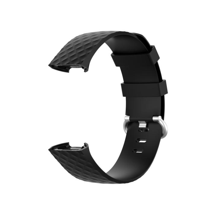 Bild 3,  Armband Fitbit Charge 3 / 4 Svart