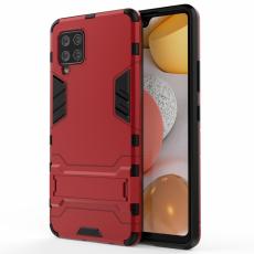  Samsung Galaxy A42 5G - Hybrid Skal Med Kickstand - R&ouml;d