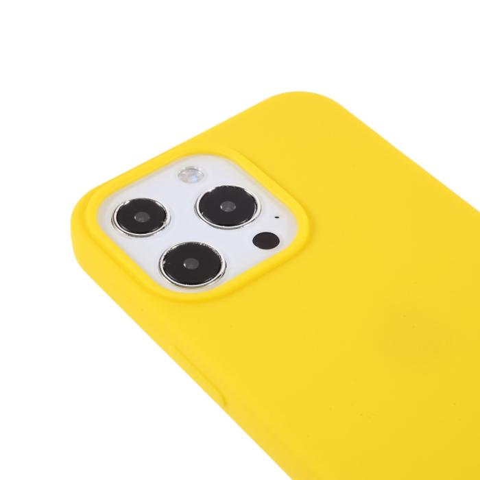 Bild 6,  iPhone 13 Pro - Matt TPU Skal - Gul